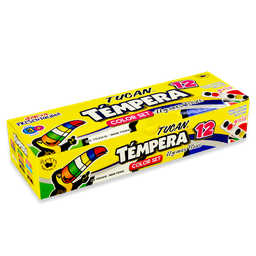 [DIST04379] TEMPERA TUCAN JUNIOR 12 COLORES