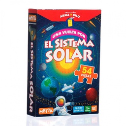 ROMPE CABEZAS SISTEMA SOLAR 54 PIEZAS 0271