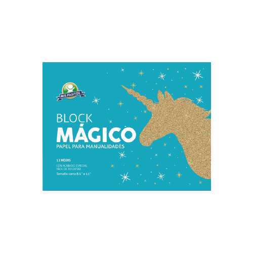 BLOCK MAGICO MIS PASITOS T/CARTA