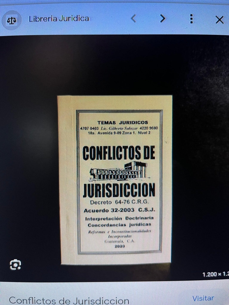 LEY DE TRIBUNAL DE CONFLICTO DE JURISDICCION