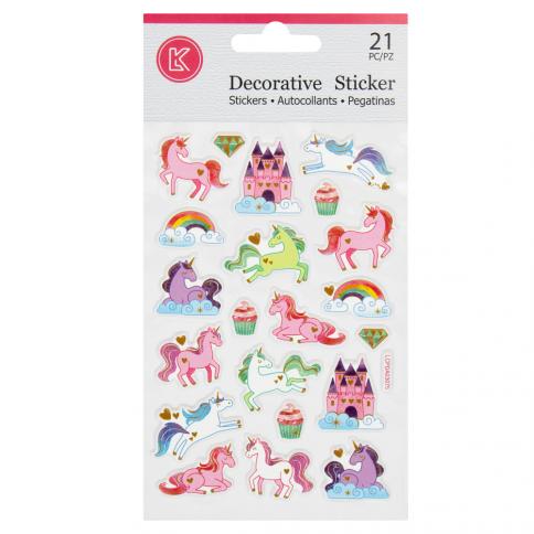 [DIST04819] STICKER LK 03075 TRENDY UNICORNIOS-CASTILLOS