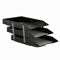 PAPELERA ACRIMET 245 NEGRO 3 NIVELES