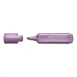 RESALTADOR FABER CASTELL METALICO RUBI