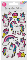 STICKER LK 21005/PLA9801 UNICORNIOS