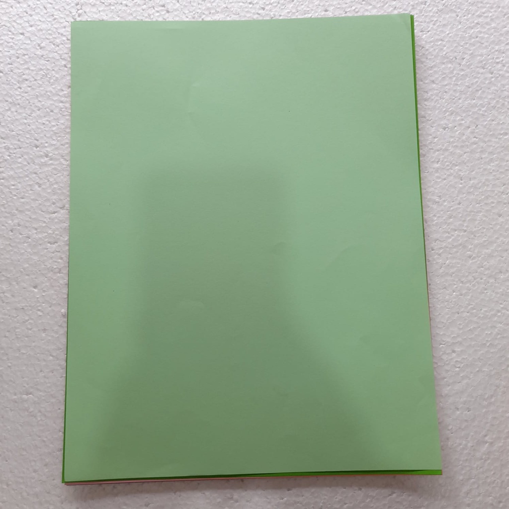 PAPEL BOND OFICIO VERDE CLARO