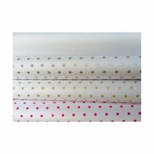 PAPEL CELOFAN DE COLORES CON LUNARES