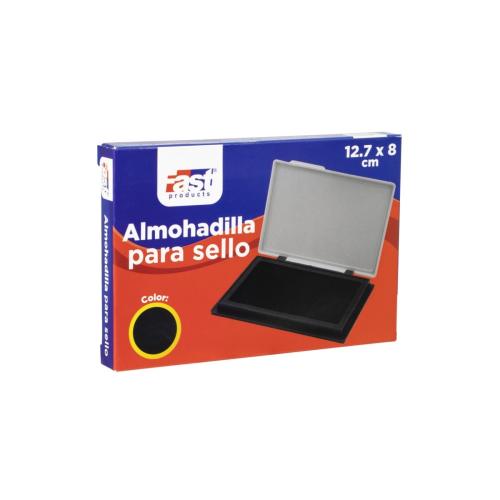 ALMOHADILLA P/SELLO FAST 10X7.2 CMS NEGRO
