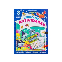 LIBRO P/COLOREAR SICOBEN MIS PRIMEROS JUEGOS