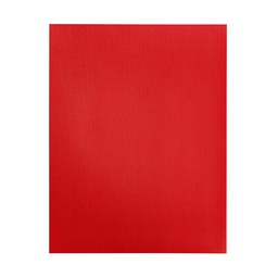 [DIST04965] HOJA LINO ROYAL CARTA  ROJO