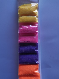 [DIST05002] BOLSITAS DE BRILLANTINA PASTEL SURTIDO DORBIES