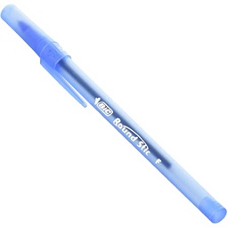 BOLIGRAFO BIC ROUND STIC  AZUL CX12