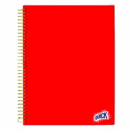 [DIST05053] CUADERNO MULTIMA. C/ESPIRAL QUICK 200 HOJAS FLEX CON DISEÑO RAY/CUA