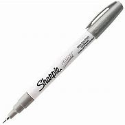 MARCADOR SHARPIE P/FINA BASE ACEITE PLATEADO