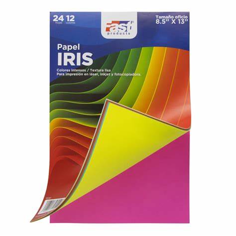 [DIST05225] BLOCK PAPEL IRIS FAST 80 GRS. T/OFICIO