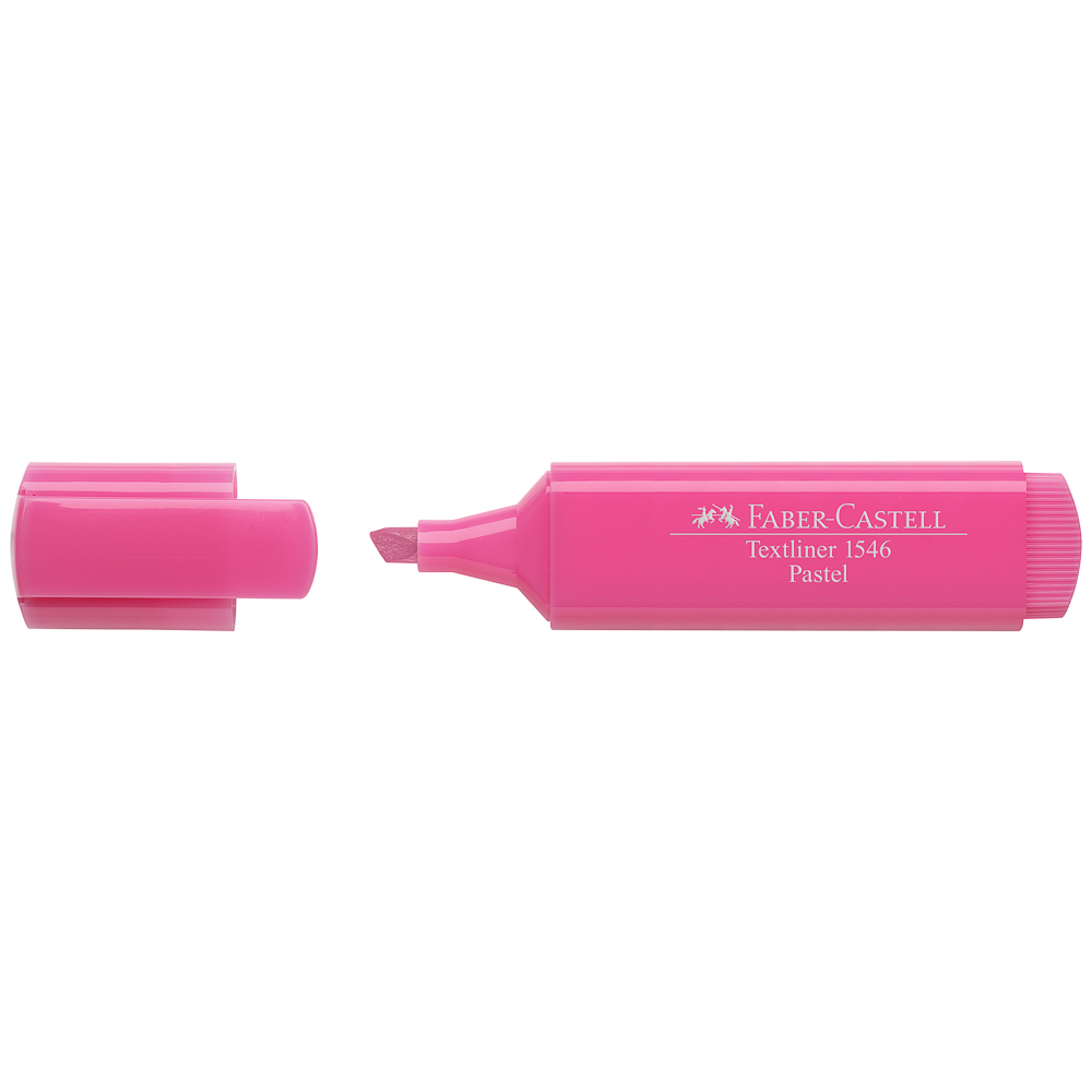 RESALTADOR FABER CASTELL PASTEL 46 ROSADO