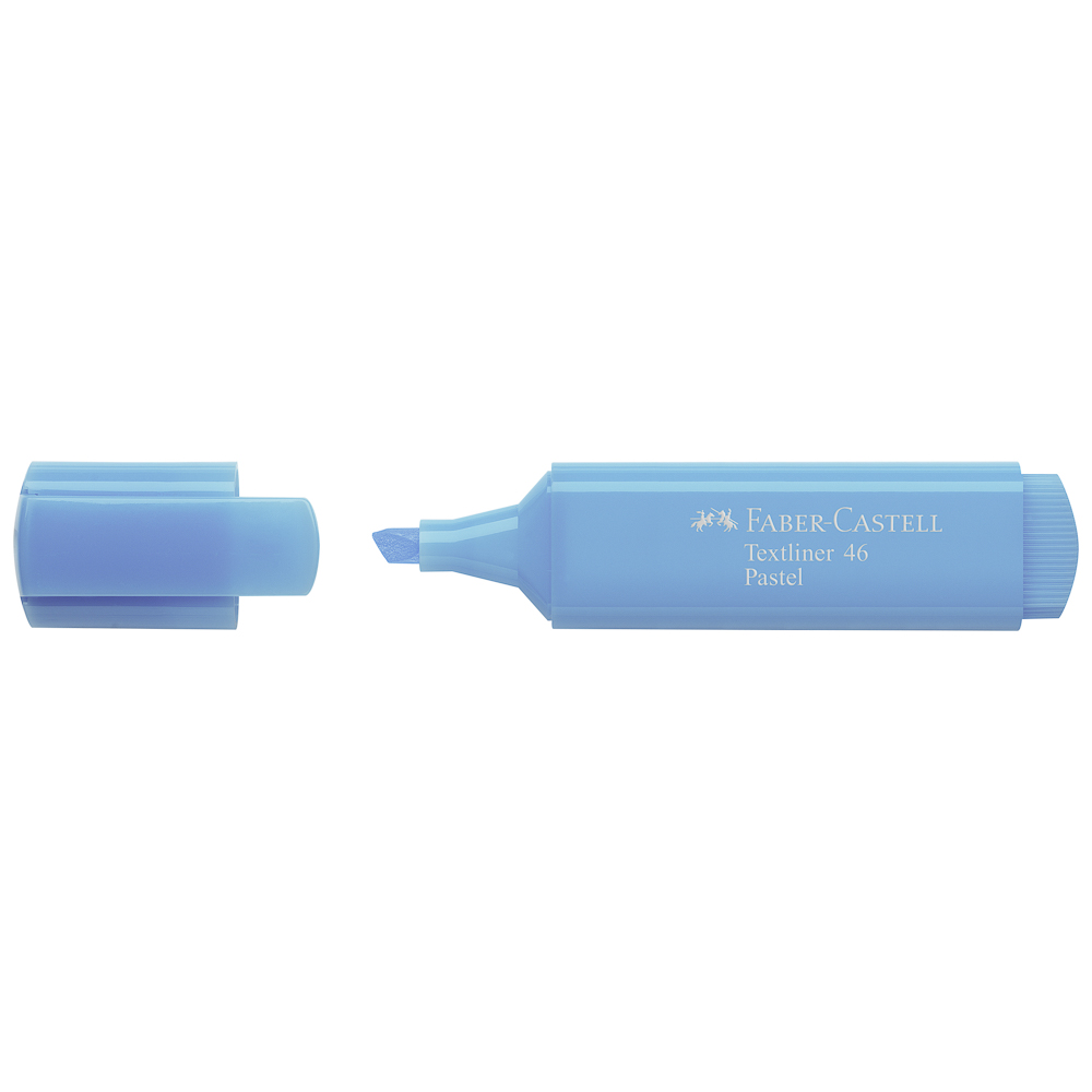 [DIST05246] RESALTADOR FABER CASTELL PASTEL 46 AZUL ULTRAMAR