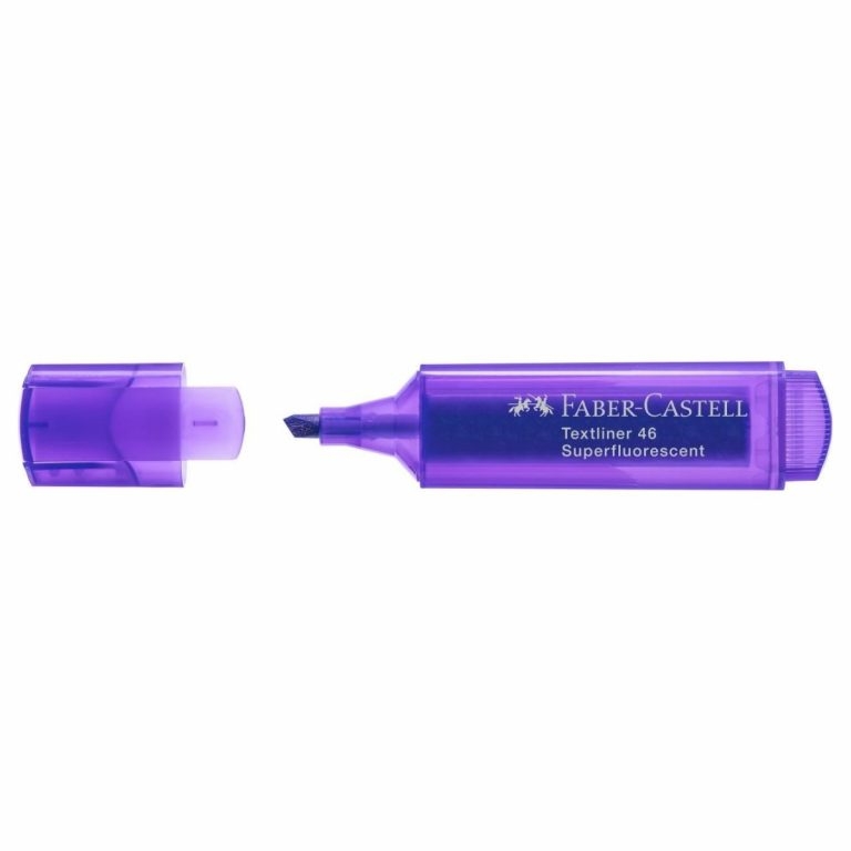 RESALTADOR FABER CASTELL 46-36 MORADO