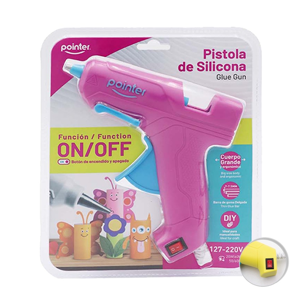 [DIST05289] PISTOLA PARA SILICON POINTER ON/OF PS-20-OF
