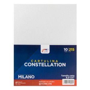HOJA CARTA CARTULINA CONS. FAST R59 MILANO 215GR