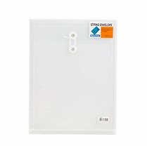 SOBRE PLASTICO BEAUTONE C/PITAS OFICIO  TRANSPARENTE