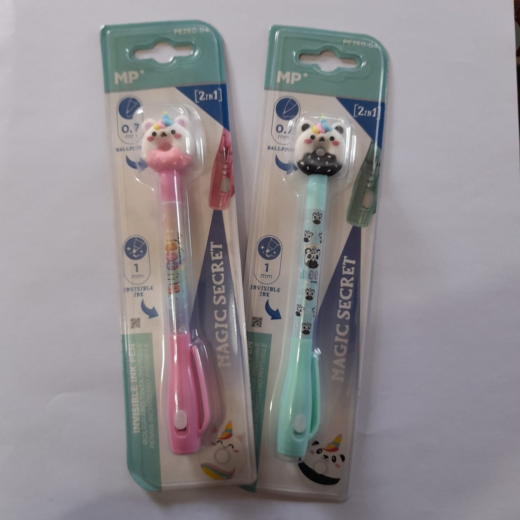 BOLIGRAFO MP MAGIC SECRET 0.7MM 2 EN 1