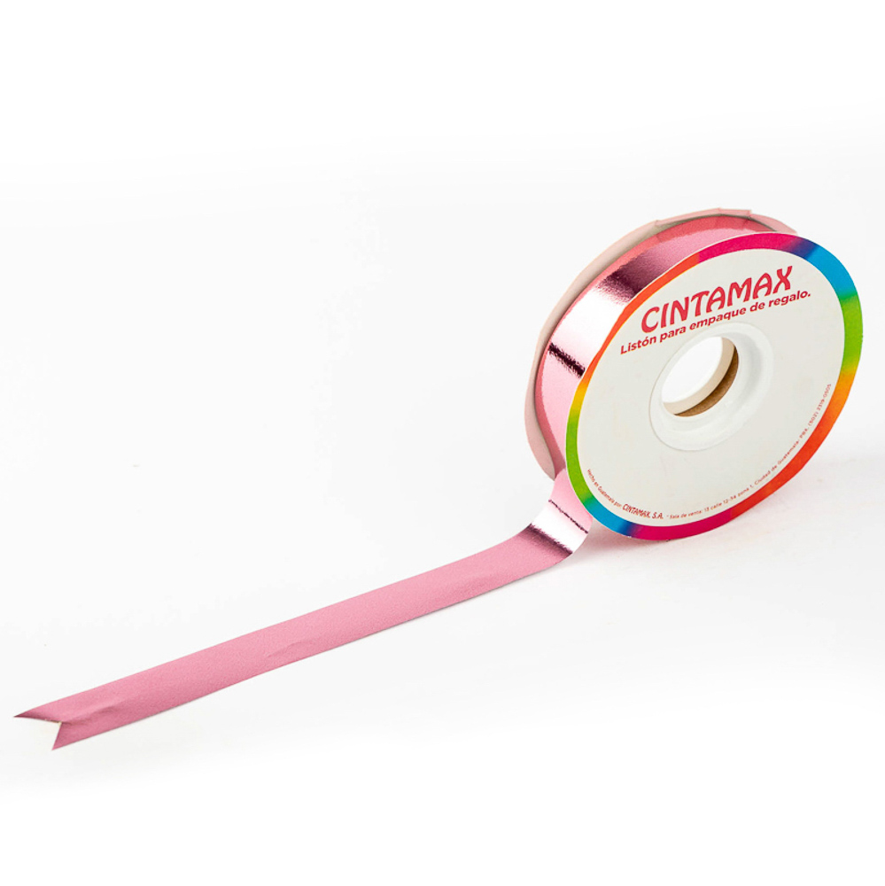 LISTON CINTAMAX #5 LAMINADO COLORES 50YDS