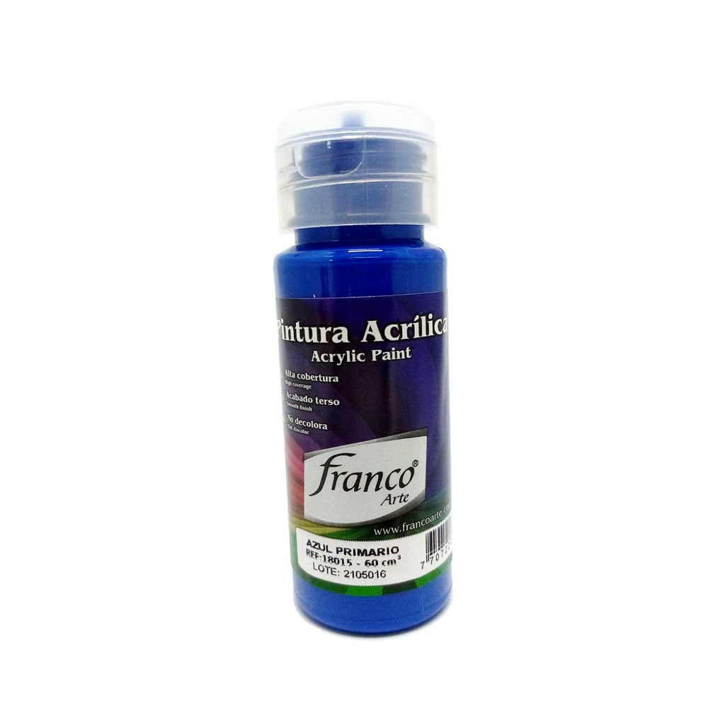 [DIST02066] PINTURA ACRILICA 60ML FRANCO AZUL PRIMARIO