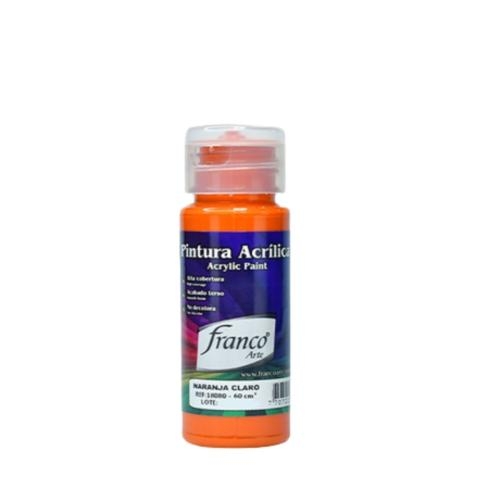 [DIST02305] PINTURA ACRILICA 60ML FRANCO NARANJA CLARO