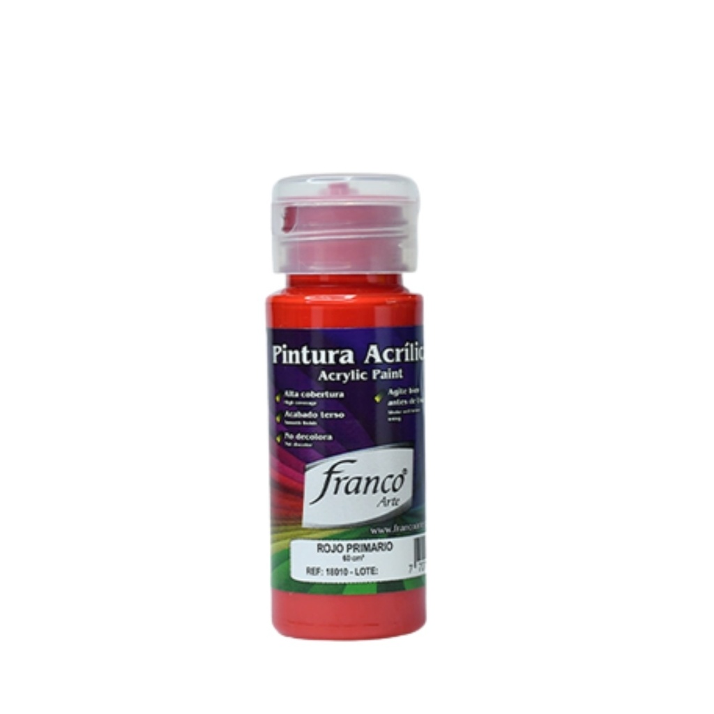 [DIST02306] PINTURA ACRILICA 60ML FRANCO ROJO PRIMARIO