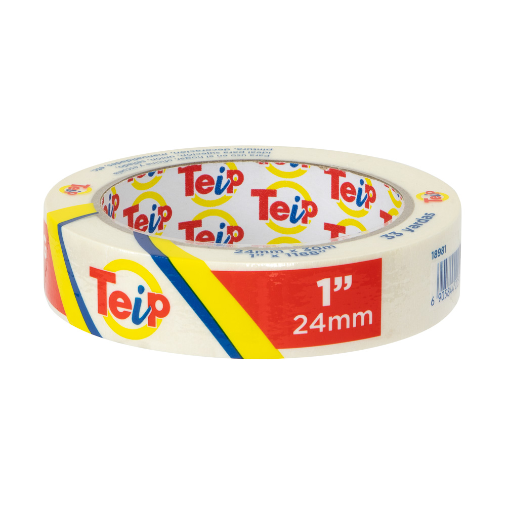 MASKING TAPE TEIP 1" X 33YDS