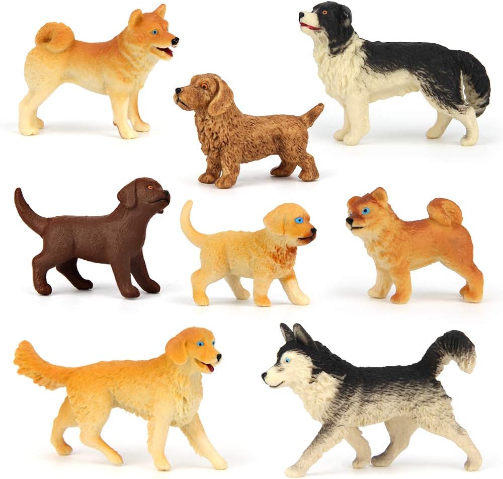 BOLSA DE ANIMALES PLASTICOS PERROS