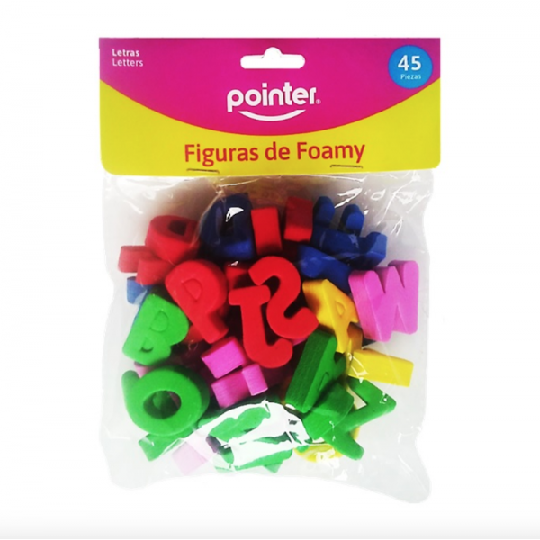 FIGURA DE FOAMY POINTER LETRAS CH5027