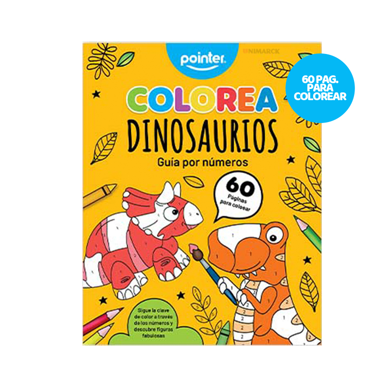LIBRO P/COLOREAR POINTER 60 PAGINAS 2255