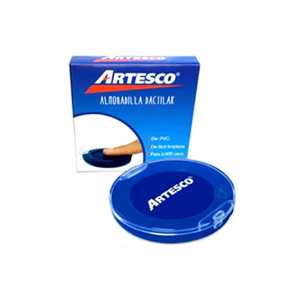 ALMOHADILLA ARTESCO DACTILAR 16314708 RECARG. AZUL