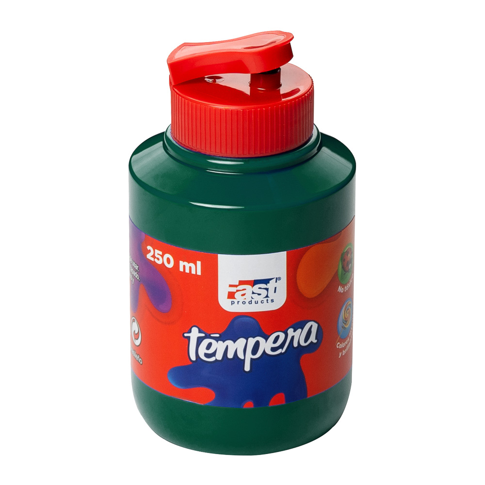 TEMPERA FAST 250ML 511 COLOR VERDE OBSCURO