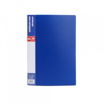 CARTAPACIO ARTESCO FLEX A4 CON 10 FUNDAS AZUL