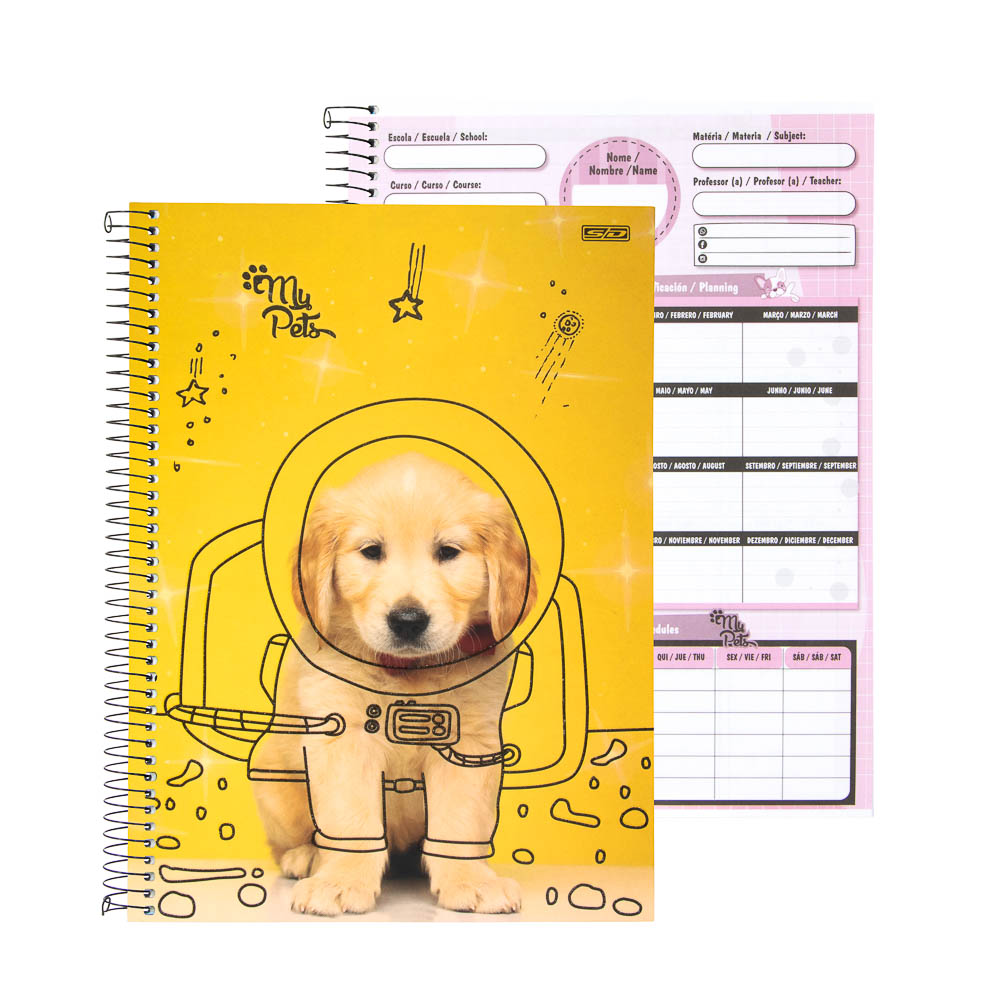 CUADERNO ESPIRAL MULTIMATERIA SD 160H  DISEÑOS