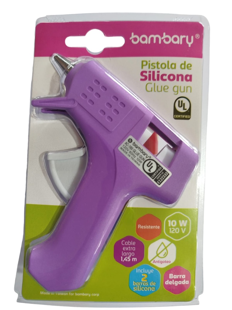 PISTOLA SILICON BAMBARY PEQUEÑA 10W