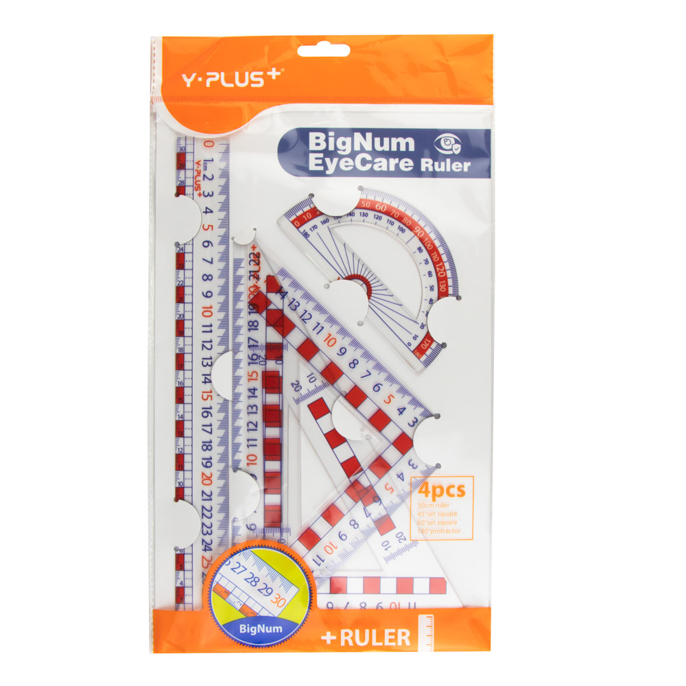 ESTUCHE GEOMETRICO Y-PLUS 240100 BIG NUM