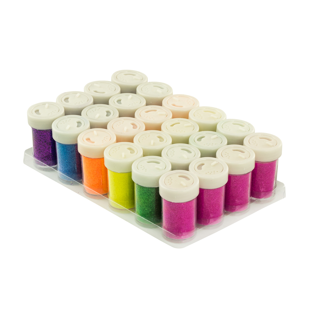 DIAMANTINA FAST BOTE 10GRS. COLORES NEON (CX24)
