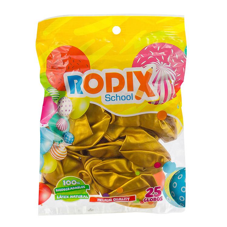 GLOBO RODIX #9 METALICO DORADO ORO
