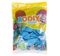 GLOBO RODIX #9 PASTEL CELESTE AZUL BEBE