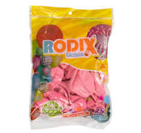 GLOBO RODIX #9 PASTEL ROSADO ROSA BEBE