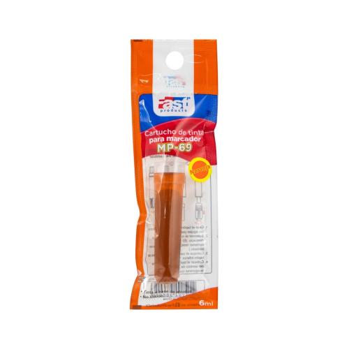 CARTUCHO DE TINTA FAST 6ML NARANJA