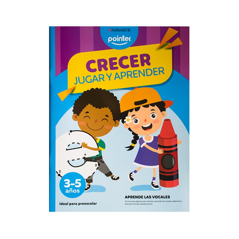 LIBRO PARA COLOREAR POINTER APRENDO 24H DB-23152