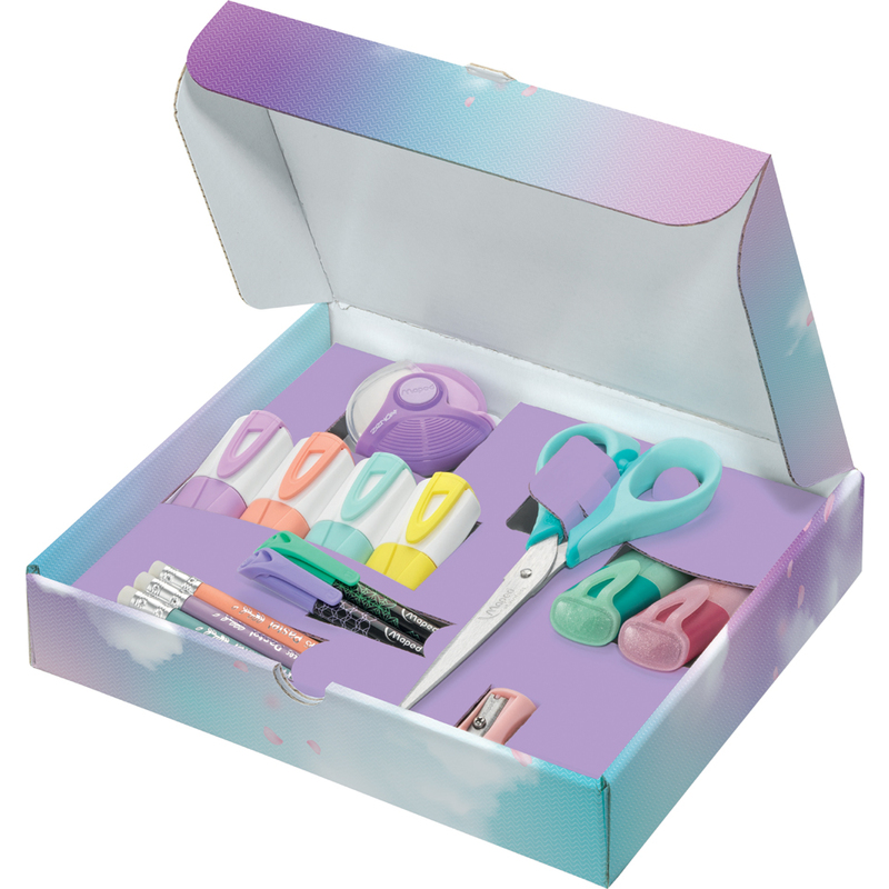 KIT MAPED 899806 MULTIPRODUCTOS PASTEL 14PCS, VARIOS
