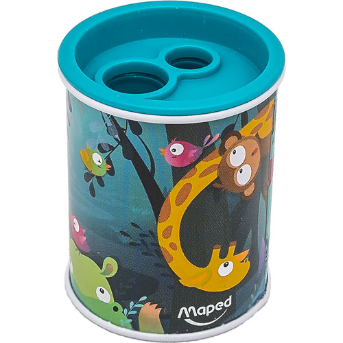 SACAPUNTAS MAPED 044103 JUNGLE FEVER 2 AGUJEROS