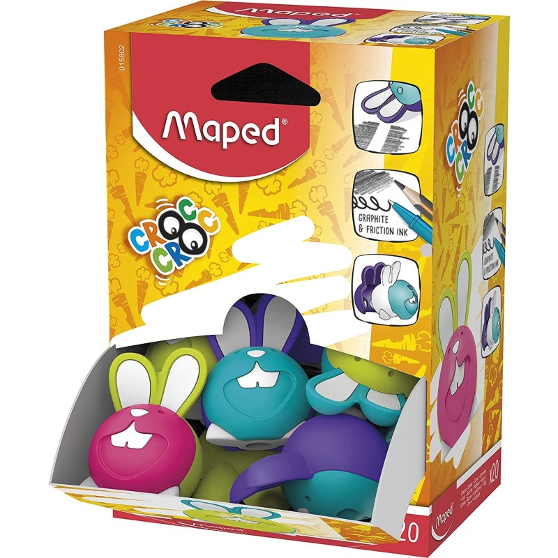 BORRADOR MAPED 015802 CROC CROC PUZZLE (CONEJITO) CX20