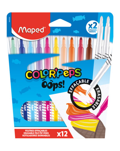 MARCADOR MAPED 844200 COLOR PEP´S OOPS 10+2 COL.