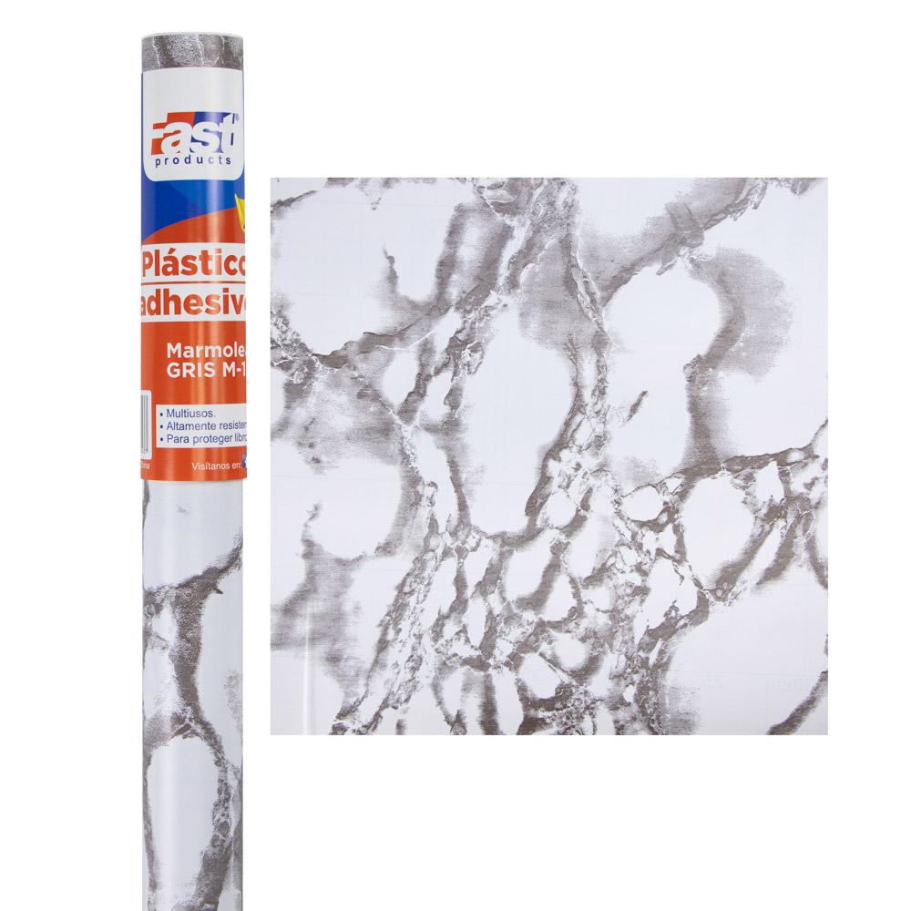 CONTAC ADHESIVO FAST MARM GRIS